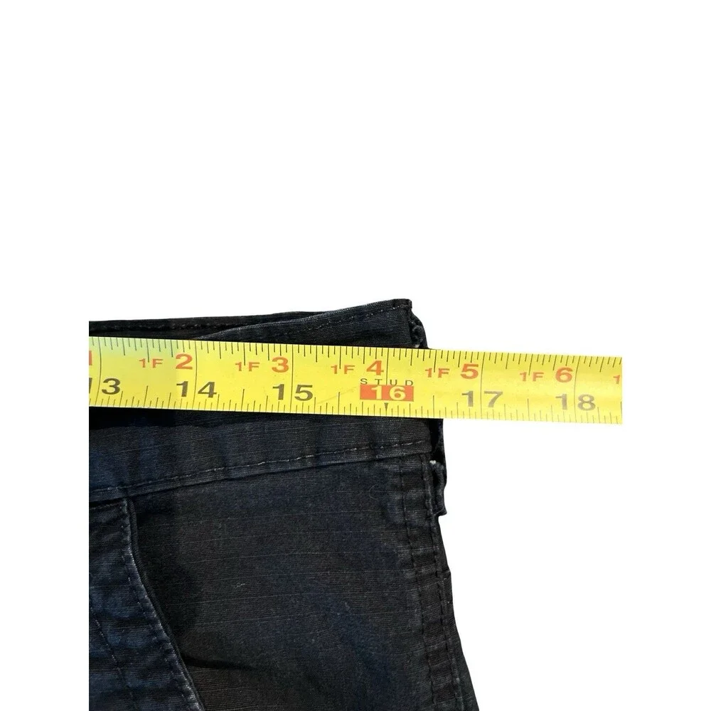 Dickies Carpenter Pants Men's 32x32 Black Relaxed Fit Cotton Canvas Workwear